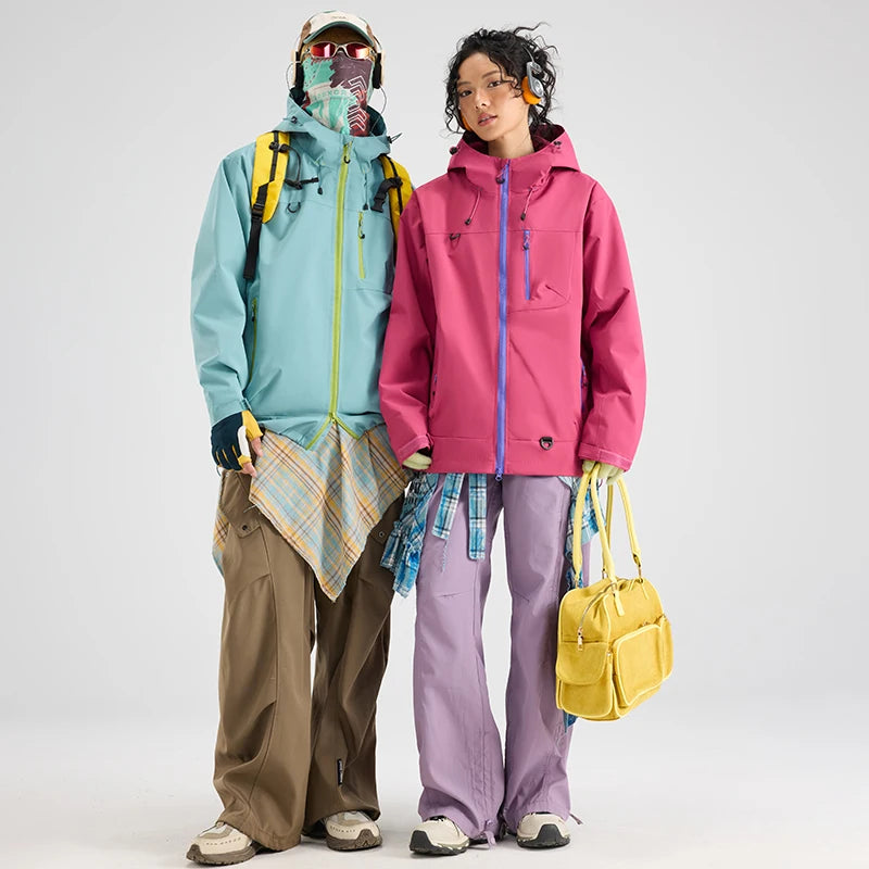 Waterproof Hooded Windbreaker – Unisex