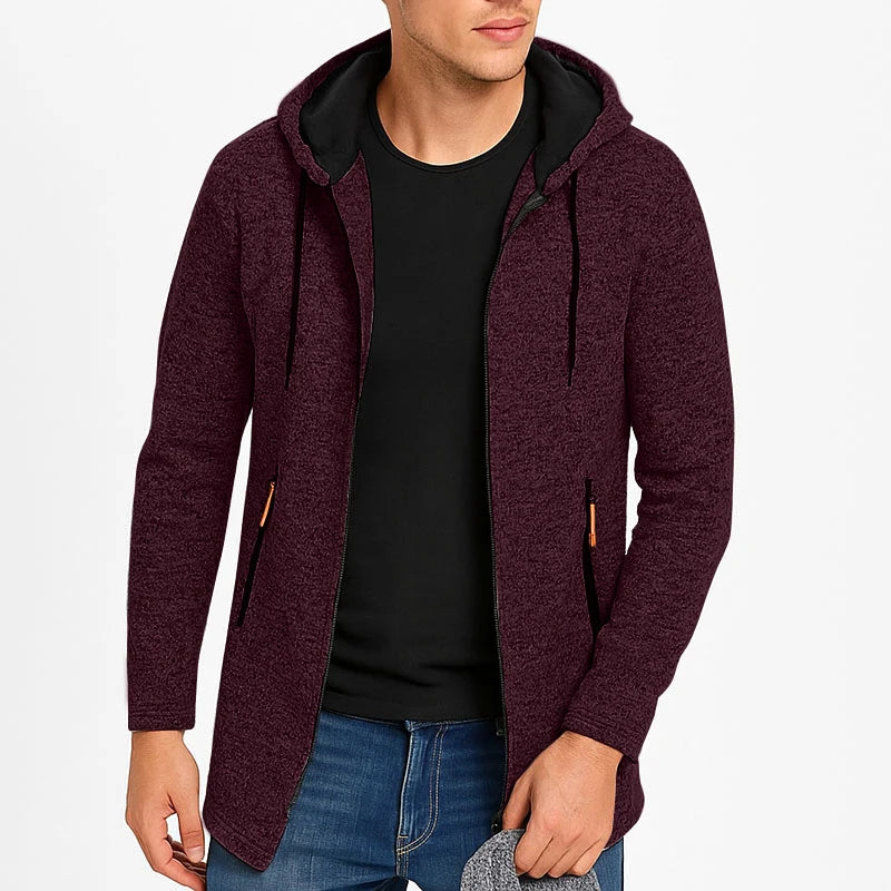 Full-Zip Hooded Sweatshirt – Men