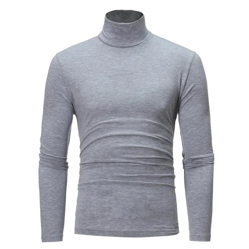 Fine Knit Turtleneck Sweater – Men