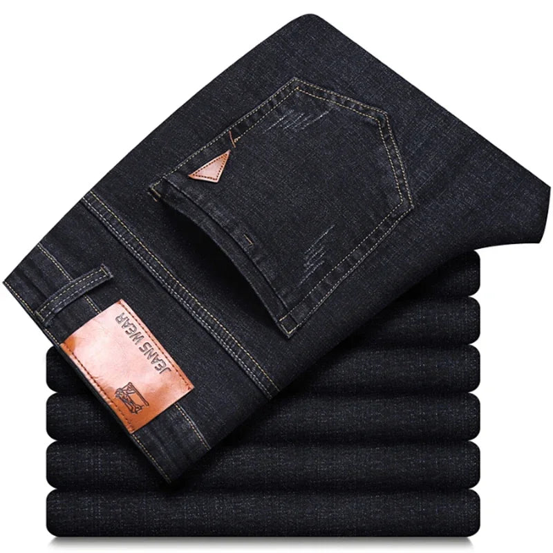 Stretch Slim Straight Jeans – Men