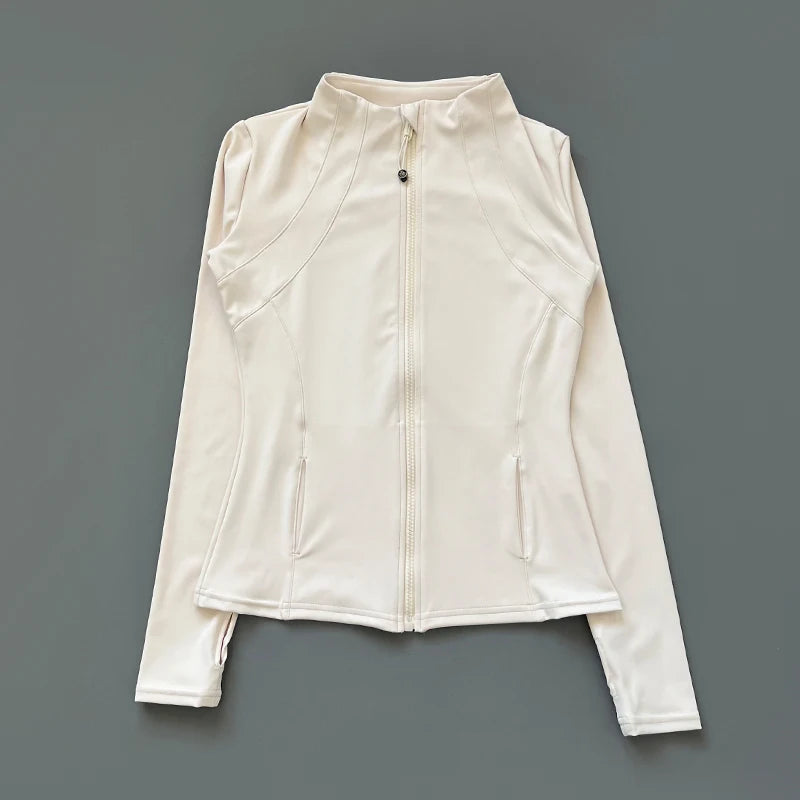 Stand-Collar Running Jacket – Women
