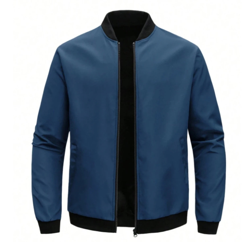 Baseball Collar Casual Jacket – Men