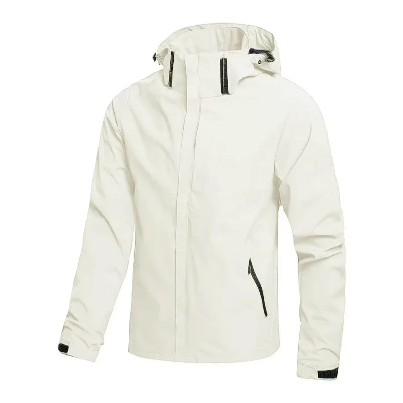 Veste de pluie compacte à capuche – Homme