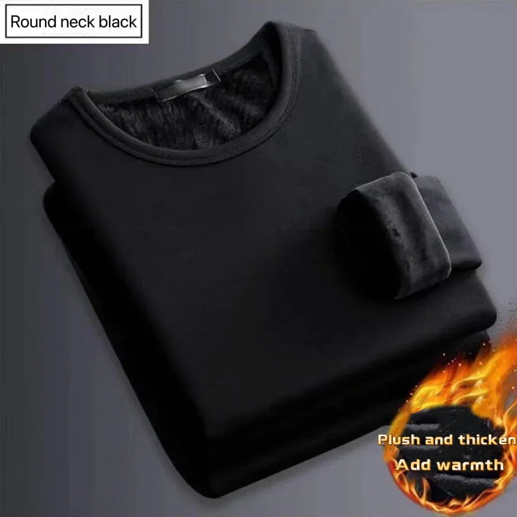 Velvet Thermal Long-Sleeve Top – Men