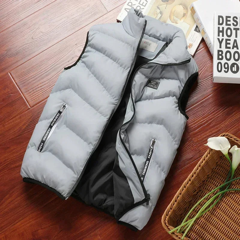 Quilted Puffer Vest – Men