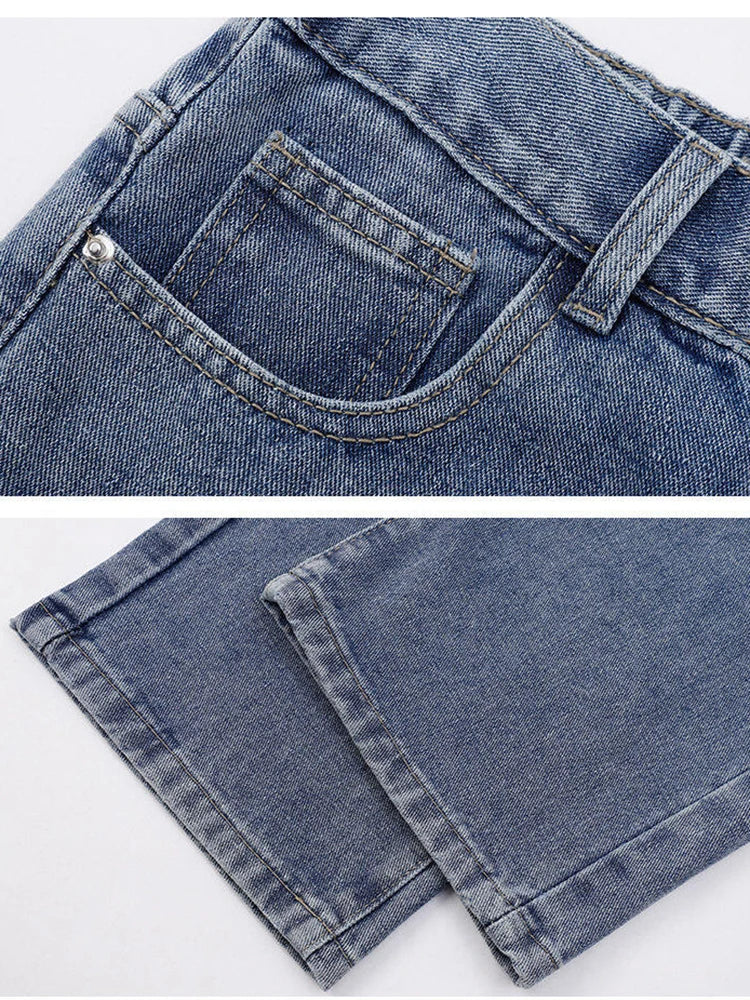 Straight Wide-Leg Jeans – Men
