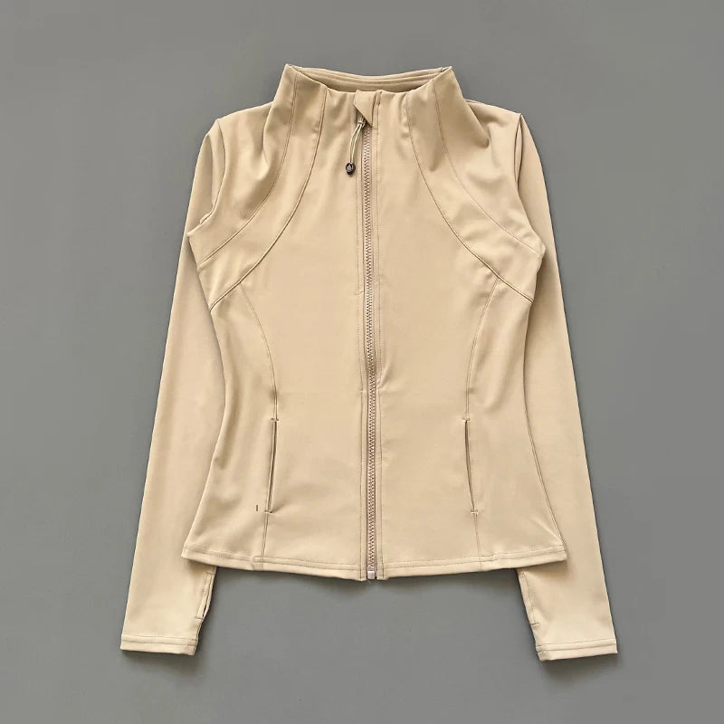 Stand-Collar Running Jacket – Women