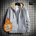 Sherpa-Lined Zip Hoodie – Men