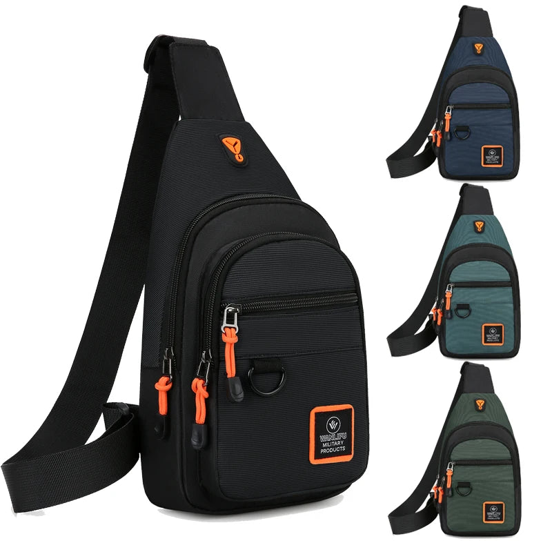 Waterproof Crossbody Sling Bag – Men