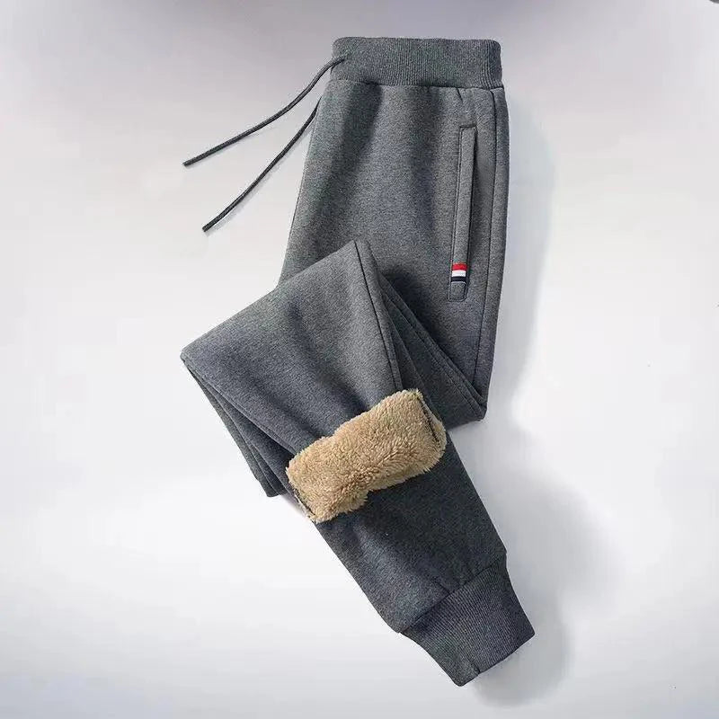 Pantalon de jogging en polaire de laine vierge – Homme