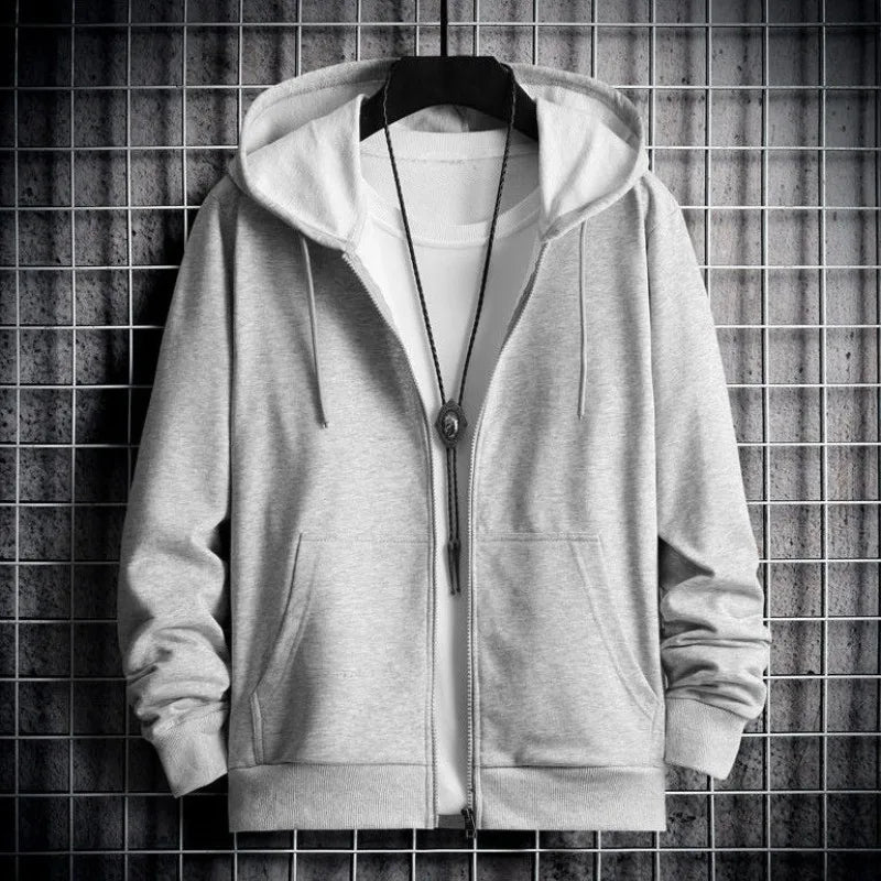 Sherpa-Lined Zip Hoodie – Men