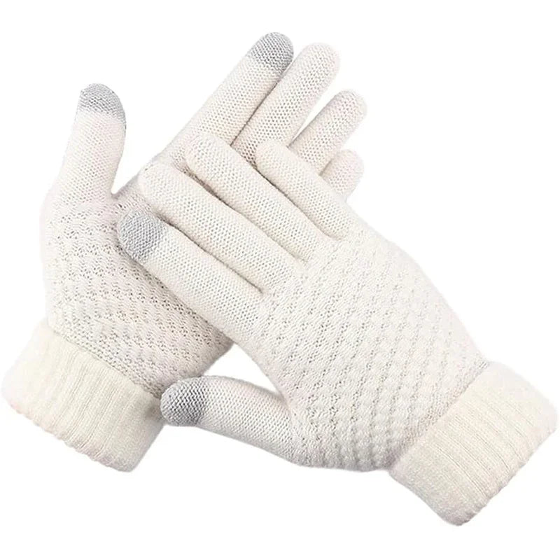 Touchscreen Fleece-Lined Gloves – Unisex