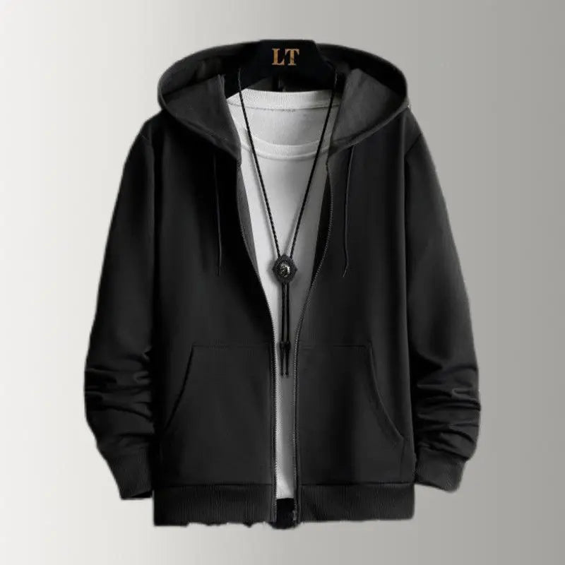 Sherpa-Lined Zip Hoodie – Men
