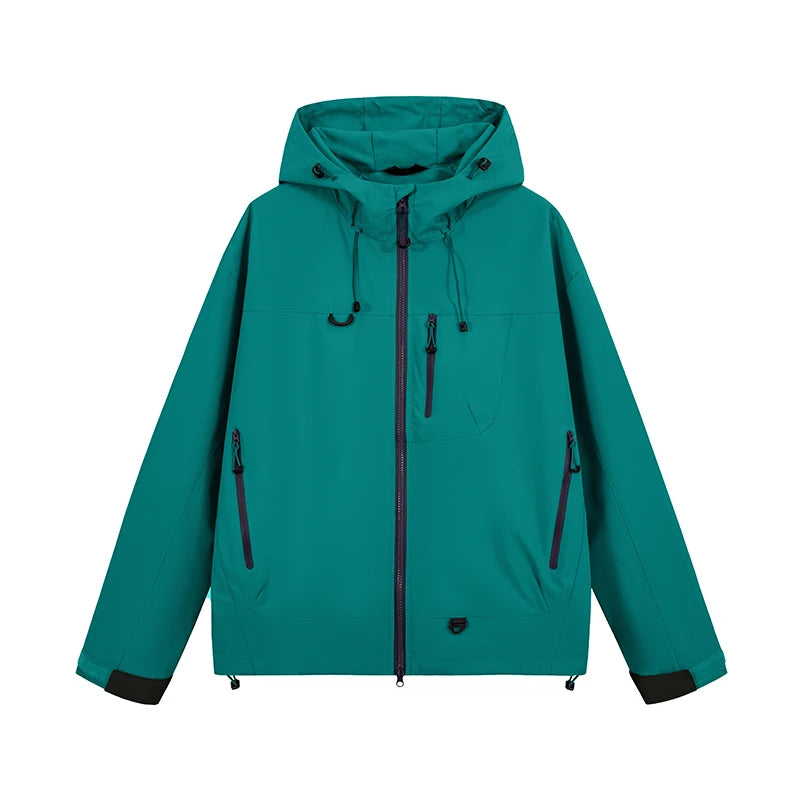 Waterproof Hooded Windbreaker – Unisex