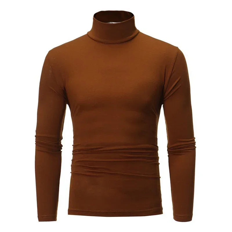 Fine Knit Turtleneck Sweater – Men
