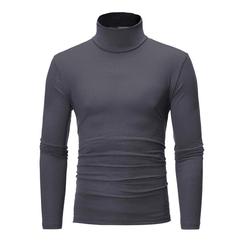 Fine Knit Turtleneck Sweater – Men