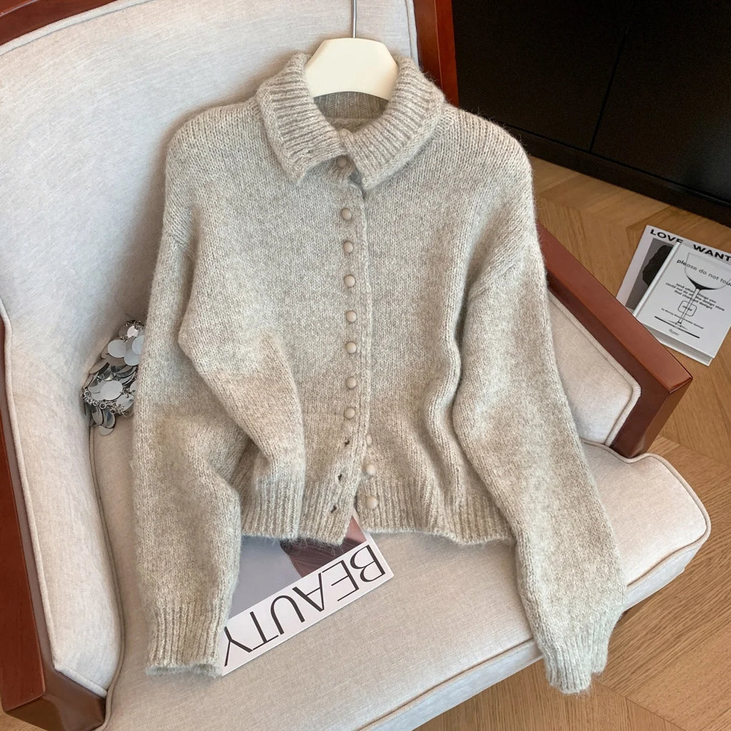 Gilet col roulé rétro – femme