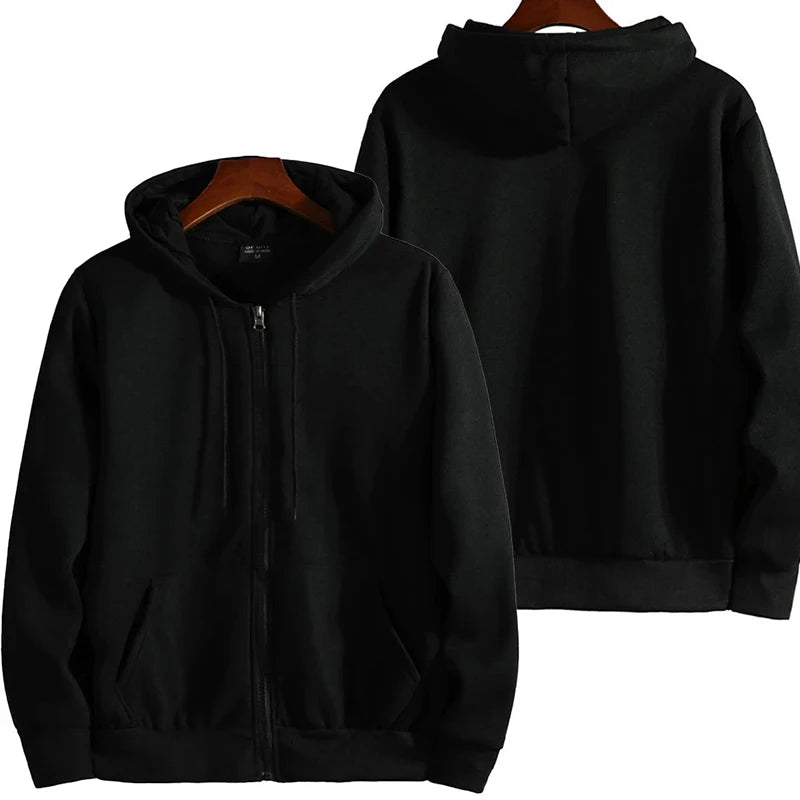Zip-Up Hoodie – Men