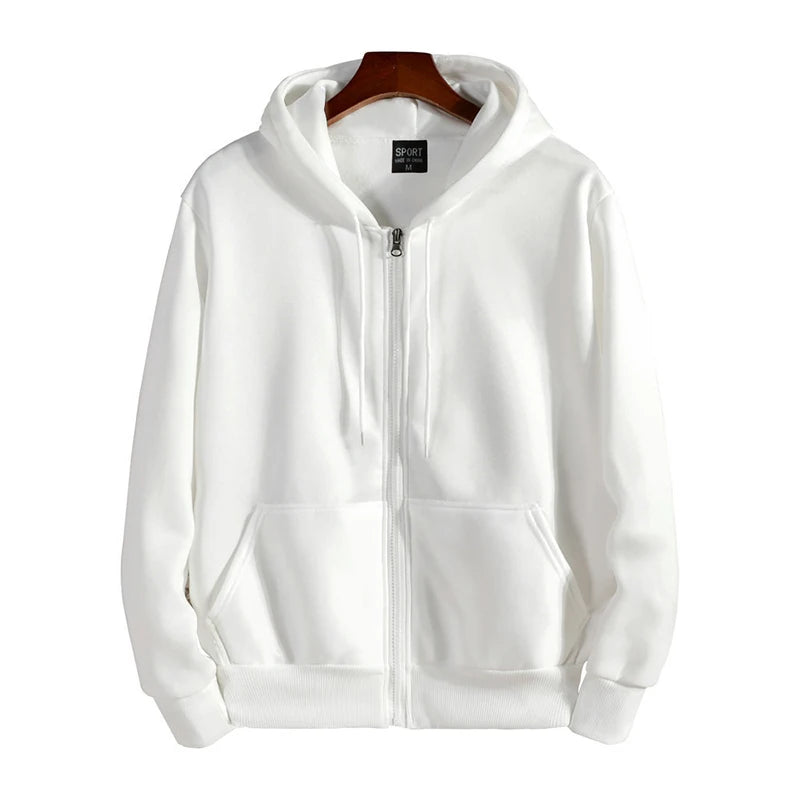 Zip-Up Hoodie – Men